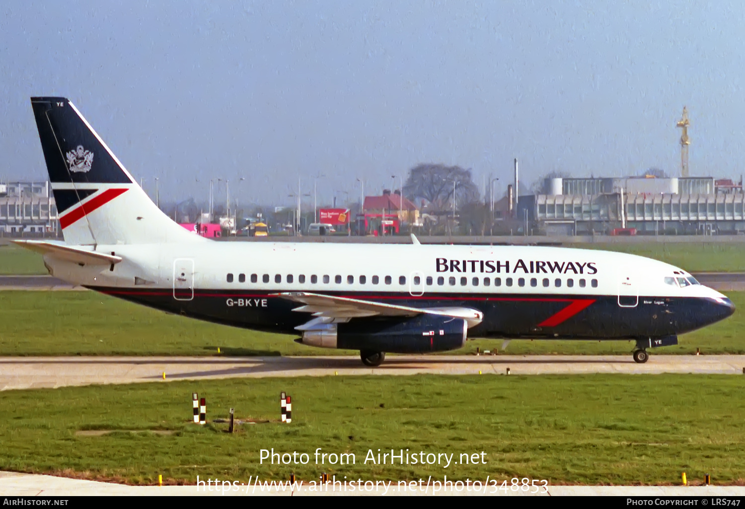 Aircraft Photo of G-BKYE | Boeing 737-236/Adv | British Airways | AirHistory.net #348853