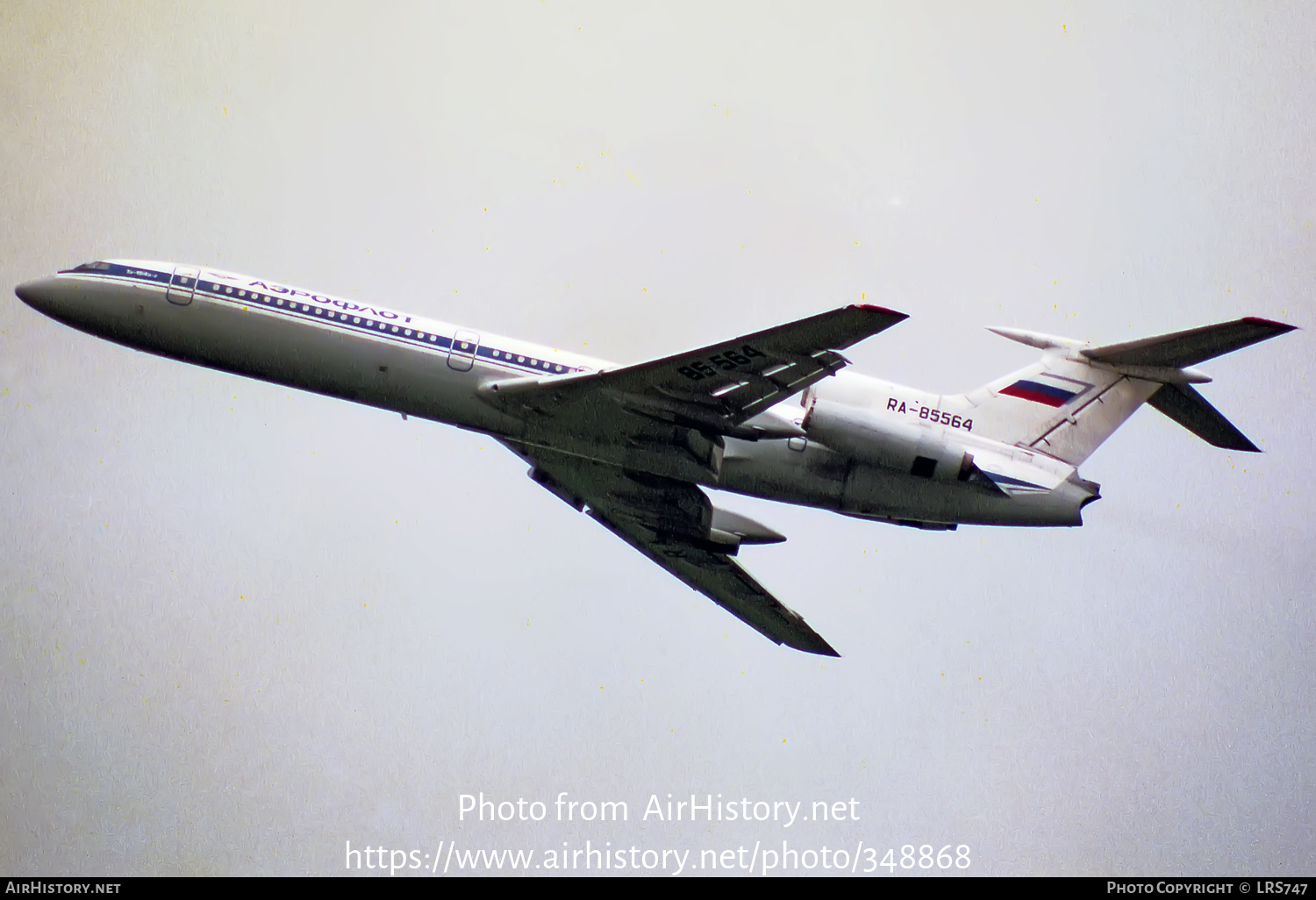 Aircraft Photo of RA-85564 | Tupolev Tu-154B-2 | Aeroflot | AirHistory.net #348868