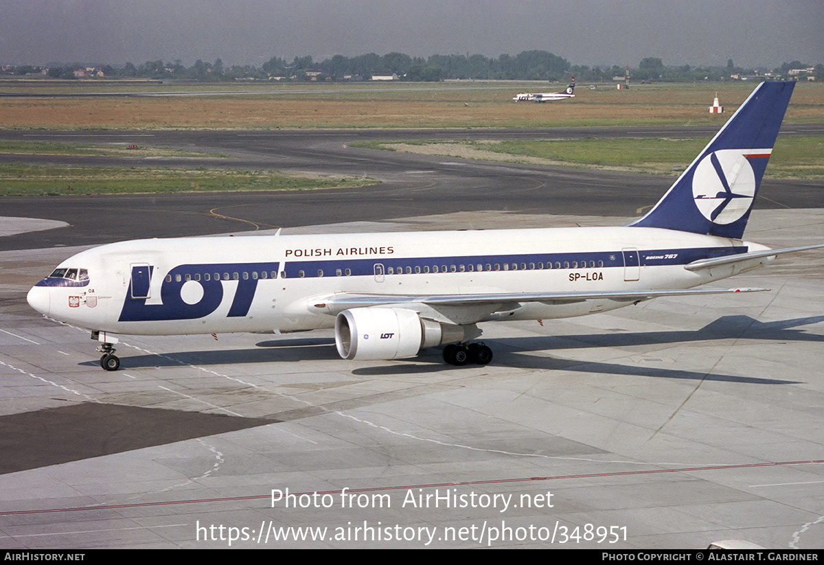 Aircraft Photo of SP-LOA | Boeing 767-25D/ER | LOT Polish Airlines - Polskie Linie Lotnicze | AirHistory.net #348951