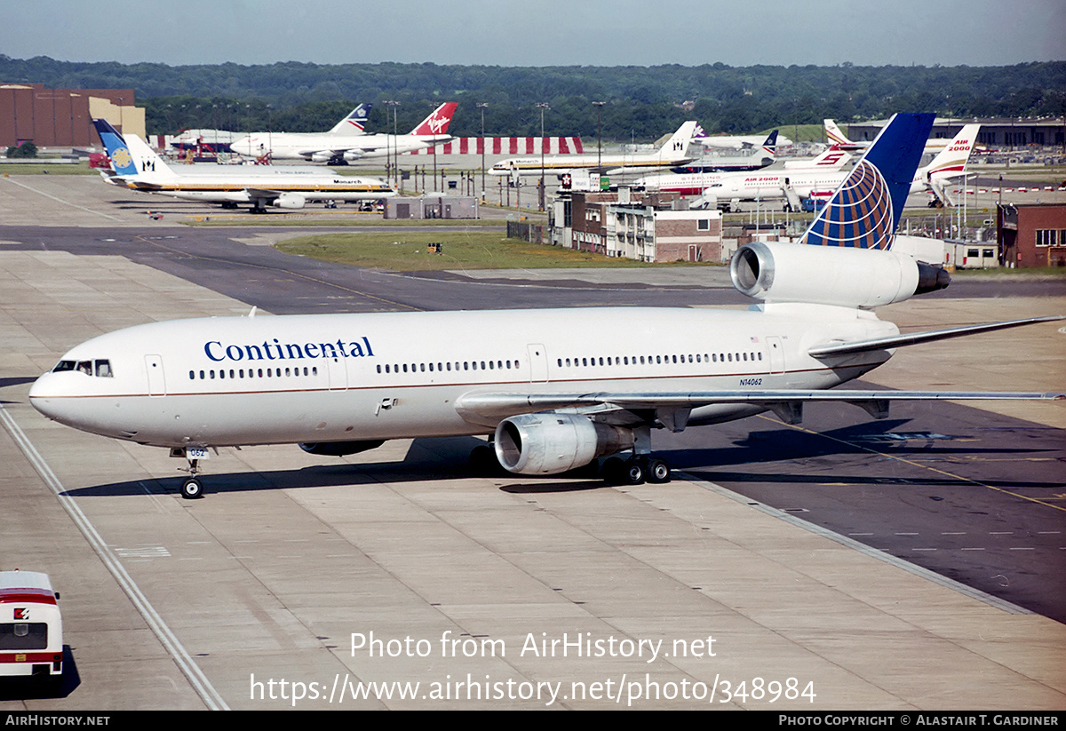 Aircraft Photo of N14062 | McDonnell Douglas DC-10-30 | Continental Airlines | AirHistory.net #348984