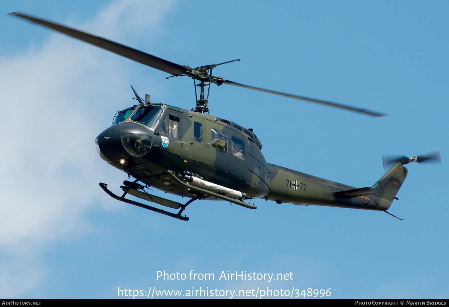 Aircraft Photo of 7172 | Bell UH-1D Iroquois | Germany - Air Force | AirHistory.net #348996