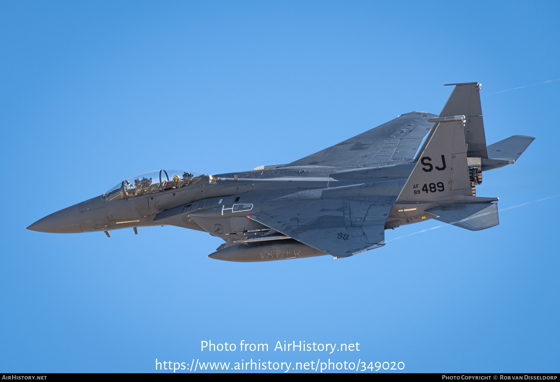 Aircraft Photo of 89-0489 / AF89-489 | Boeing F-15E Strike Eagle | USA - Air Force | AirHistory.net #349020