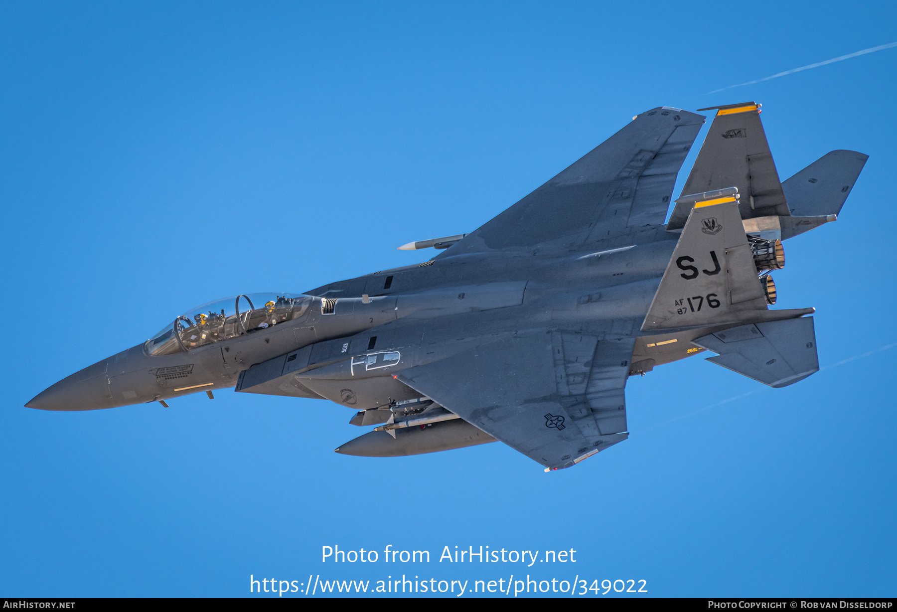 Aircraft Photo of 87-0176 / AF87-176 | Boeing F-15E Strike Eagle | USA - Air Force | AirHistory.net #349022