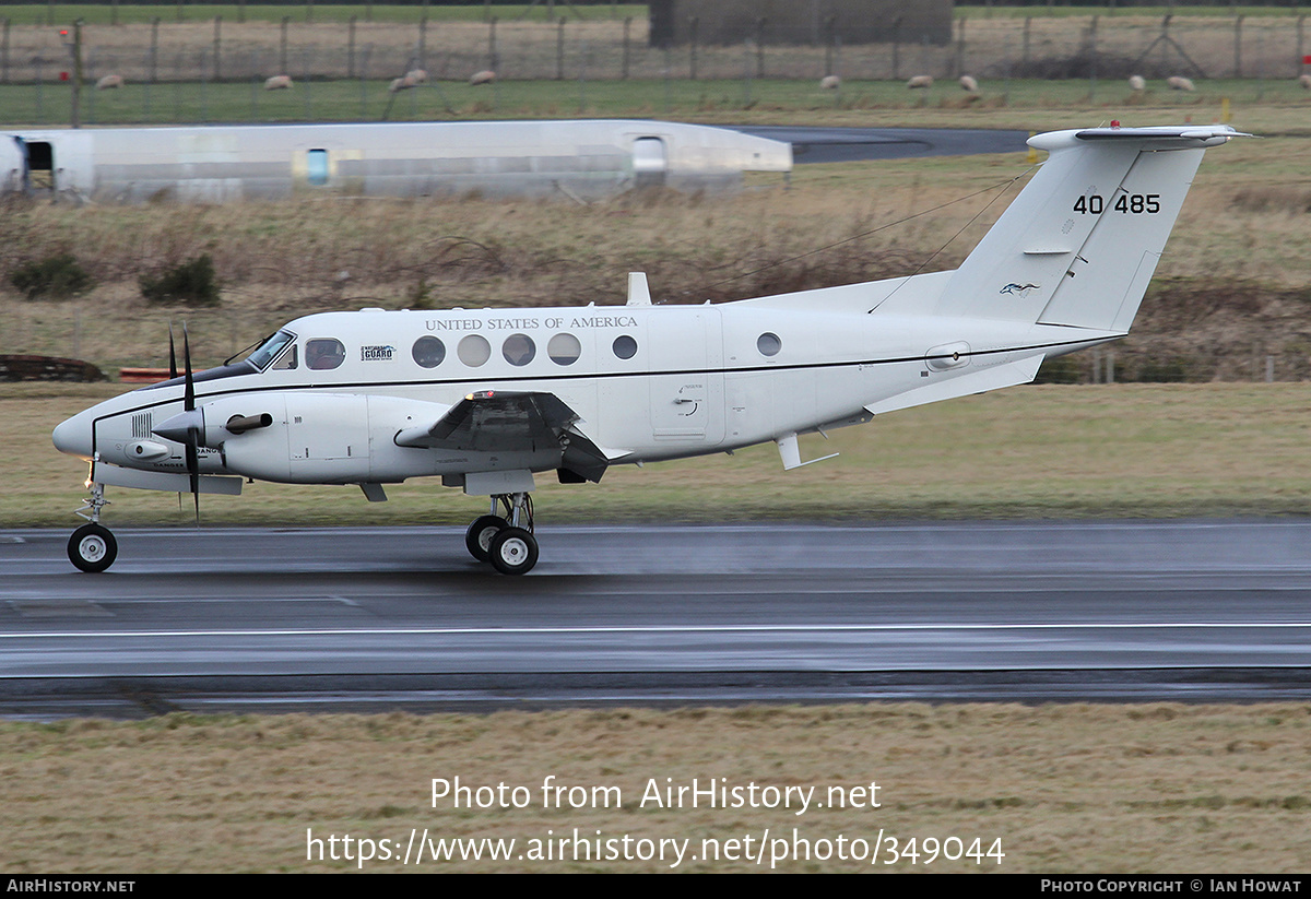 Aircraft Photo of 84-0485 / 40485 | Beech C-12T-3 Huron (B200C) | USA - Army | AirHistory.net #349044