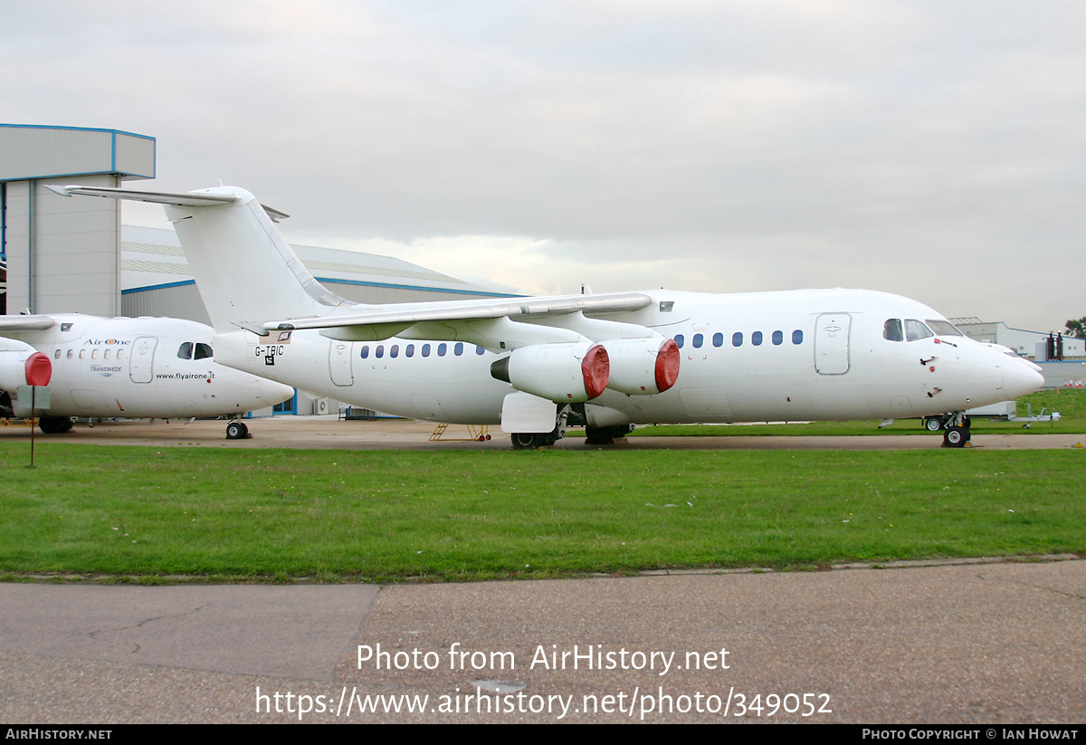 Aircraft Photo of G-TBIC | British Aerospace BAe-146-200 | AirHistory.net #349052