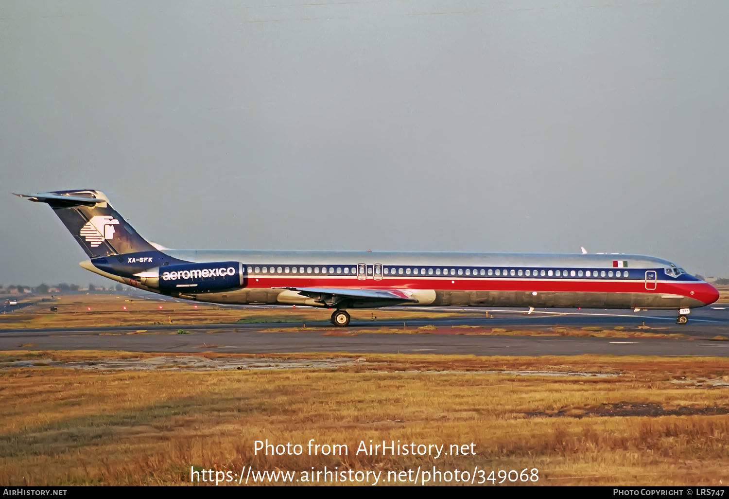 Aircraft Photo of XA-SFK | McDonnell Douglas MD-82 (DC-9-82) | AeroMéxico | AirHistory.net #349068