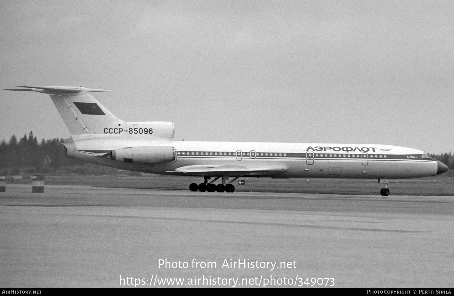 Aircraft Photo of CCCP-85096 | Tupolev Tu-154B-1 | Aeroflot | AirHistory.net #349073