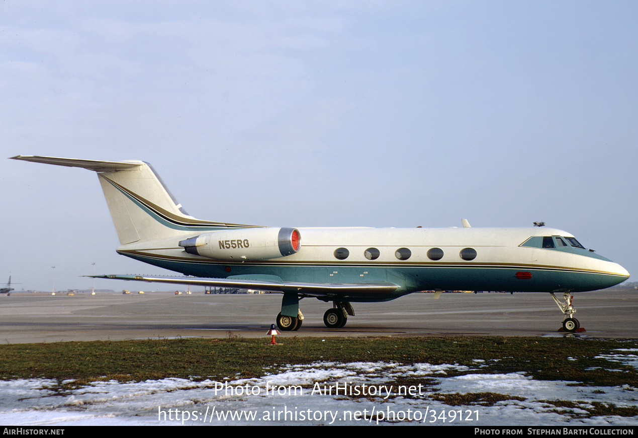 Aircraft Photo of N55RG | Grumman G-1159 Gulfstream II | AirHistory.net #349121