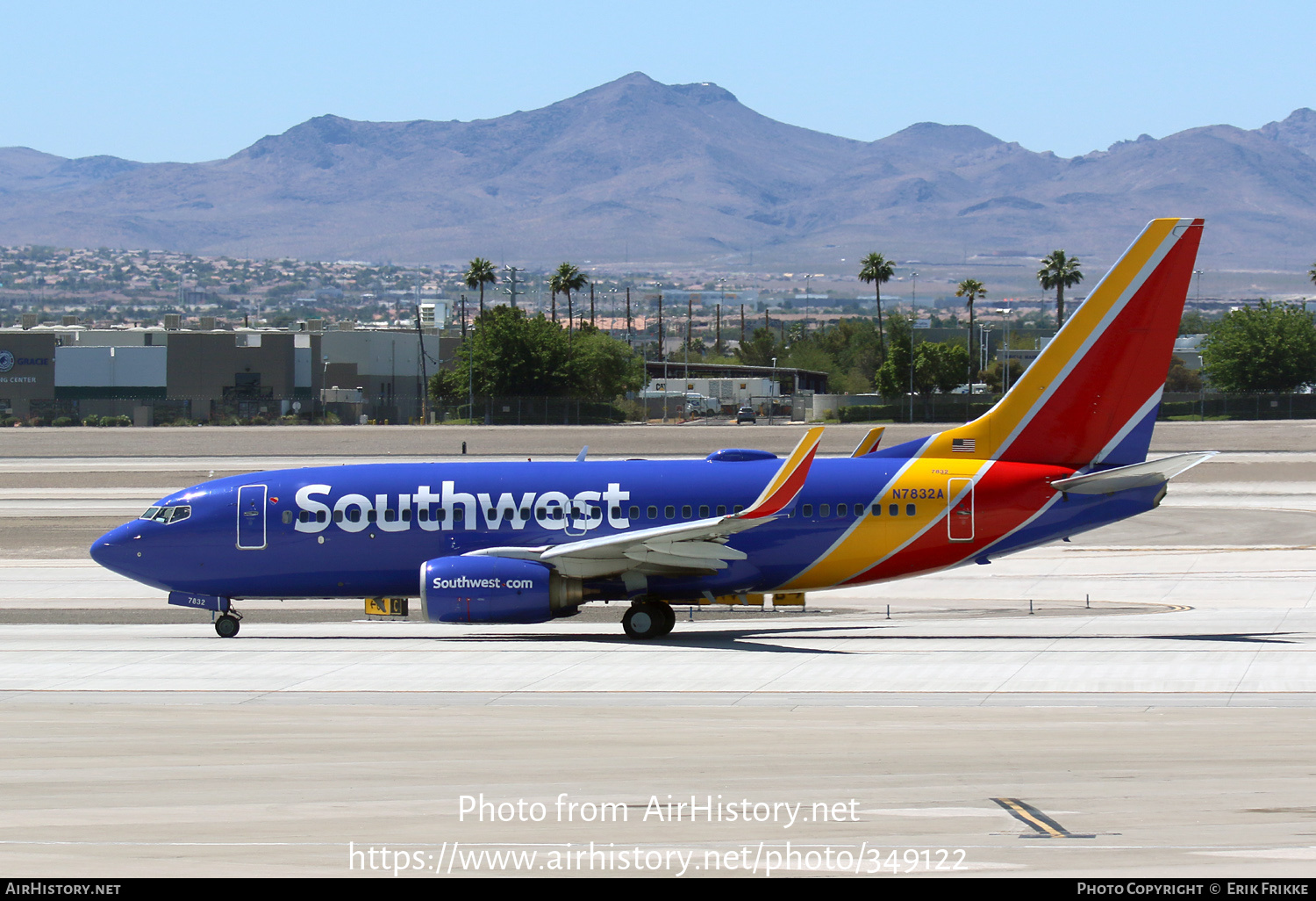 Aircraft Photo of N7832A | Boeing 737-79P | Southwest Airlines | AirHistory.net #349122