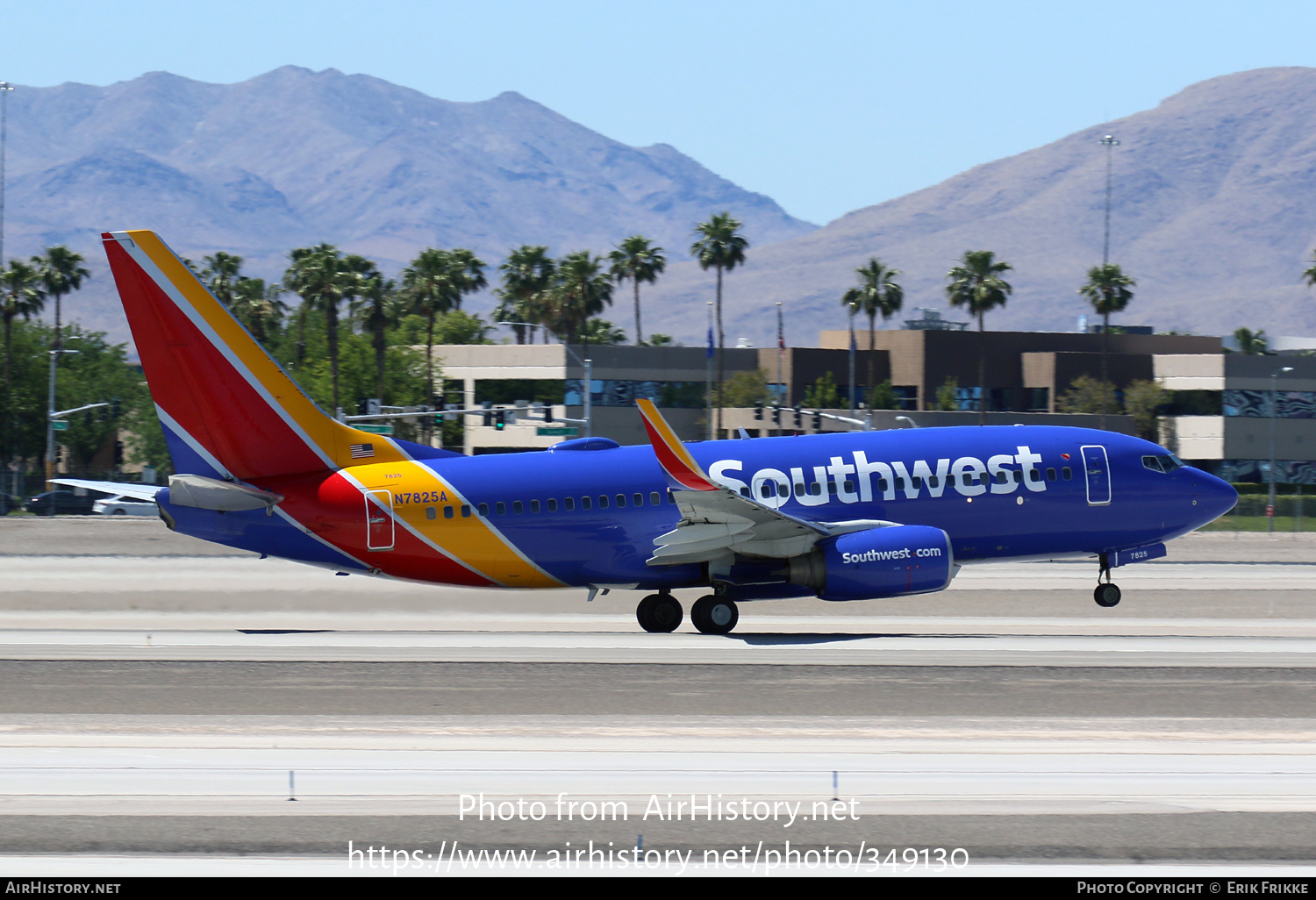 Aircraft Photo of N7825A | Boeing 737-7CT | Southwest Airlines | AirHistory.net #349130