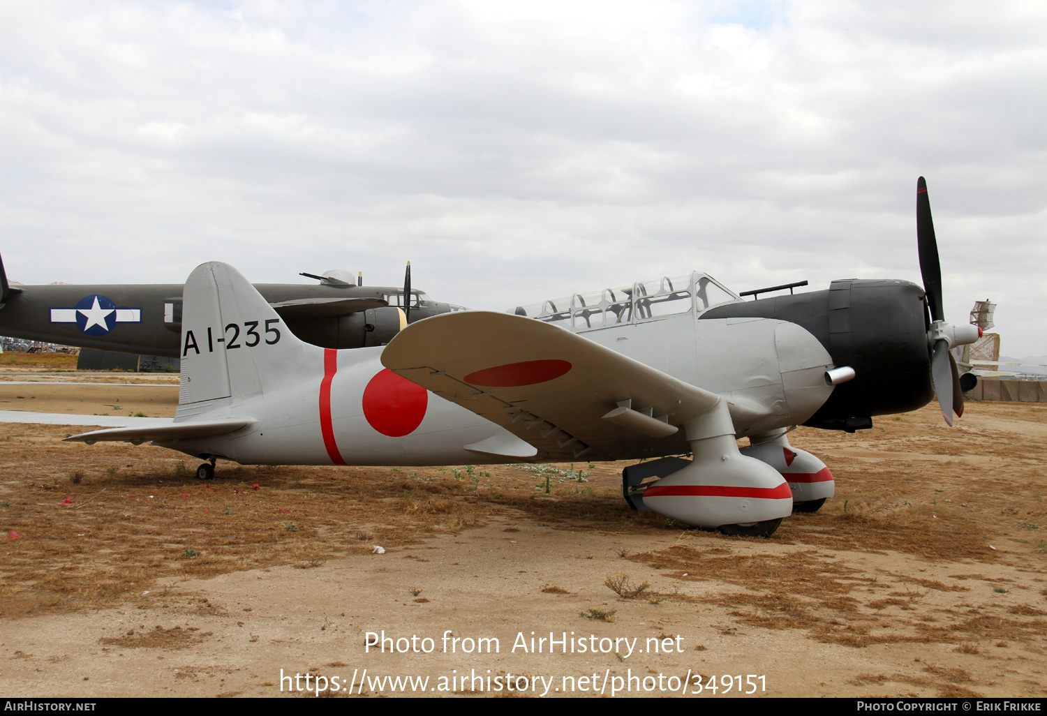 Aircraft Photo of N54865 / AI-235 | Vultee BT-13A/Aichi D3A Replica | Japan - Air Force | AirHistory.net #349151