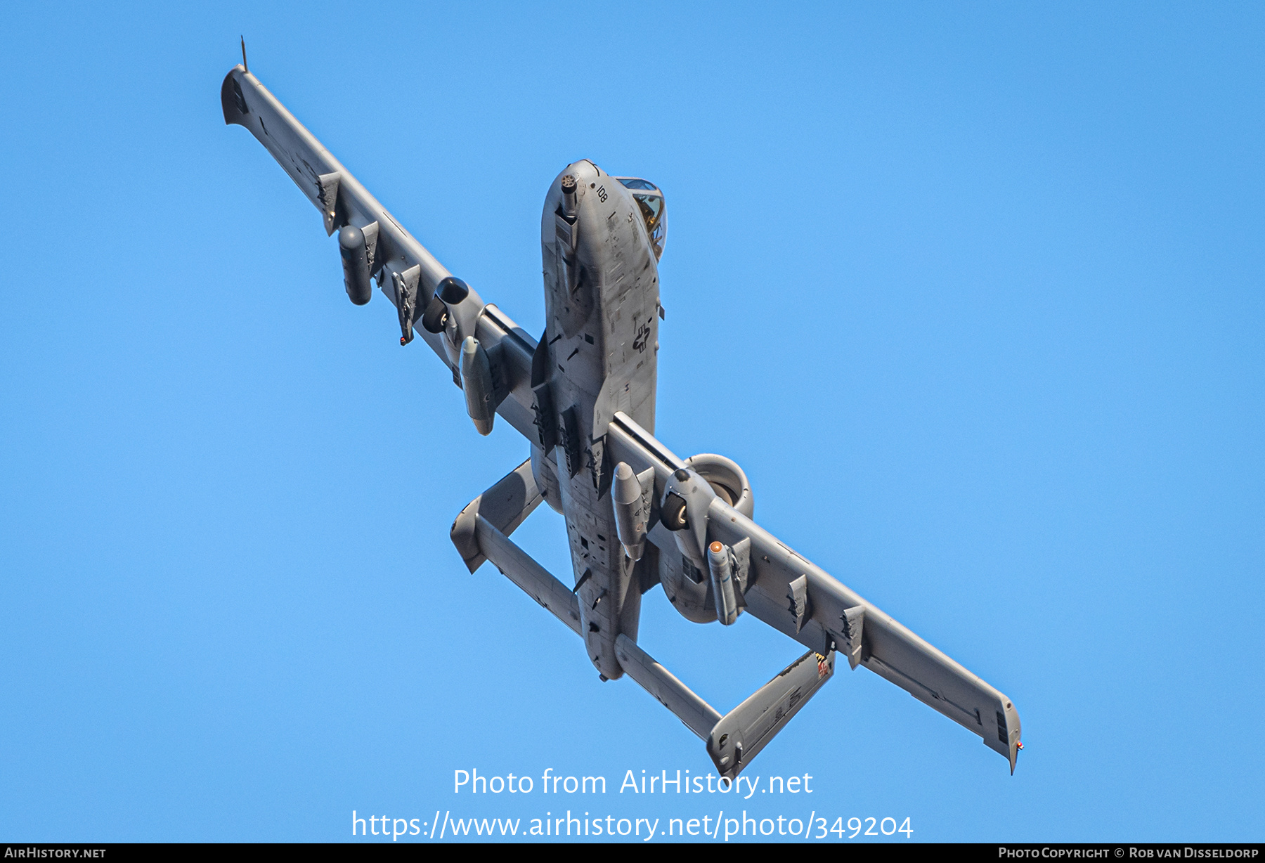 Aircraft Photo of 79-0108 / AF79-108 | Fairchild A-10A Thunderbolt II | USA - Air Force | AirHistory.net #349204