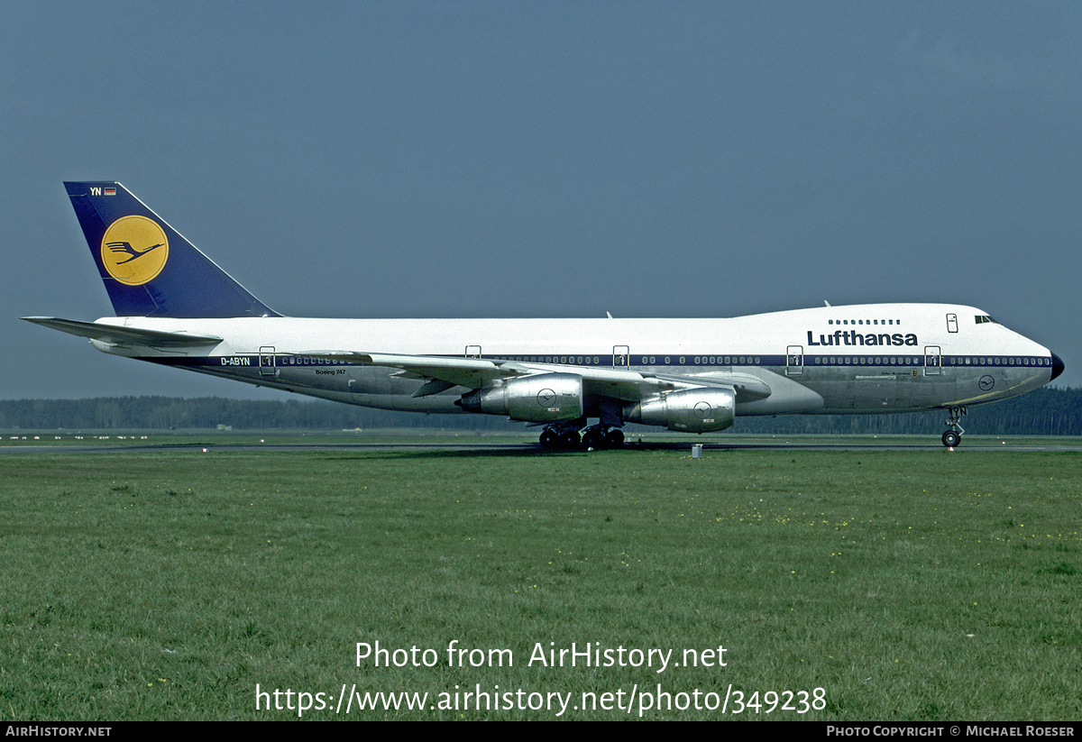 Aircraft Photo of D-ABYN | Boeing 747-230B | Lufthansa | AirHistory.net #349238