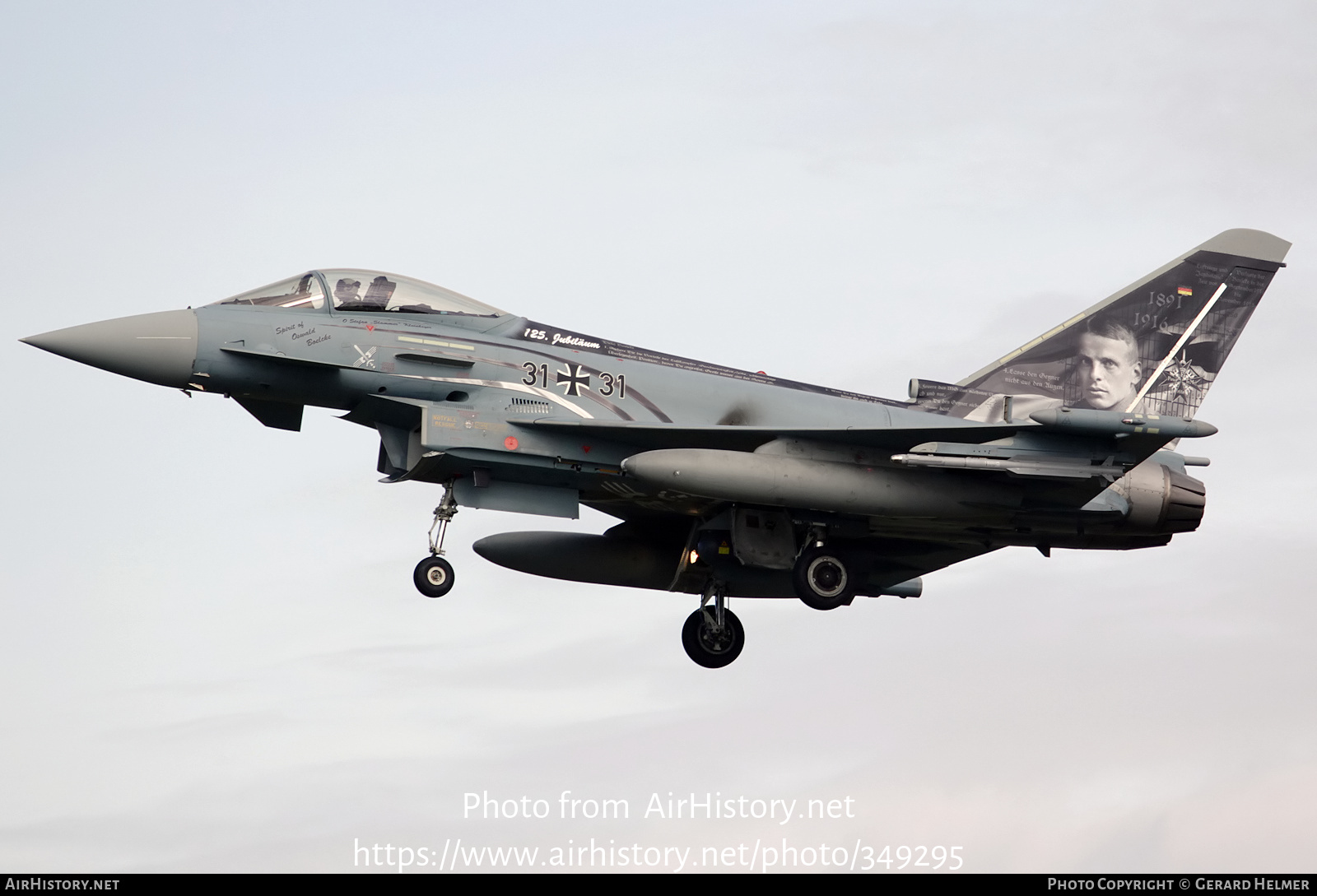 Aircraft Photo of 3131 | Eurofighter EF-2000 Typhoon S | Germany - Air Force | AirHistory.net #349295