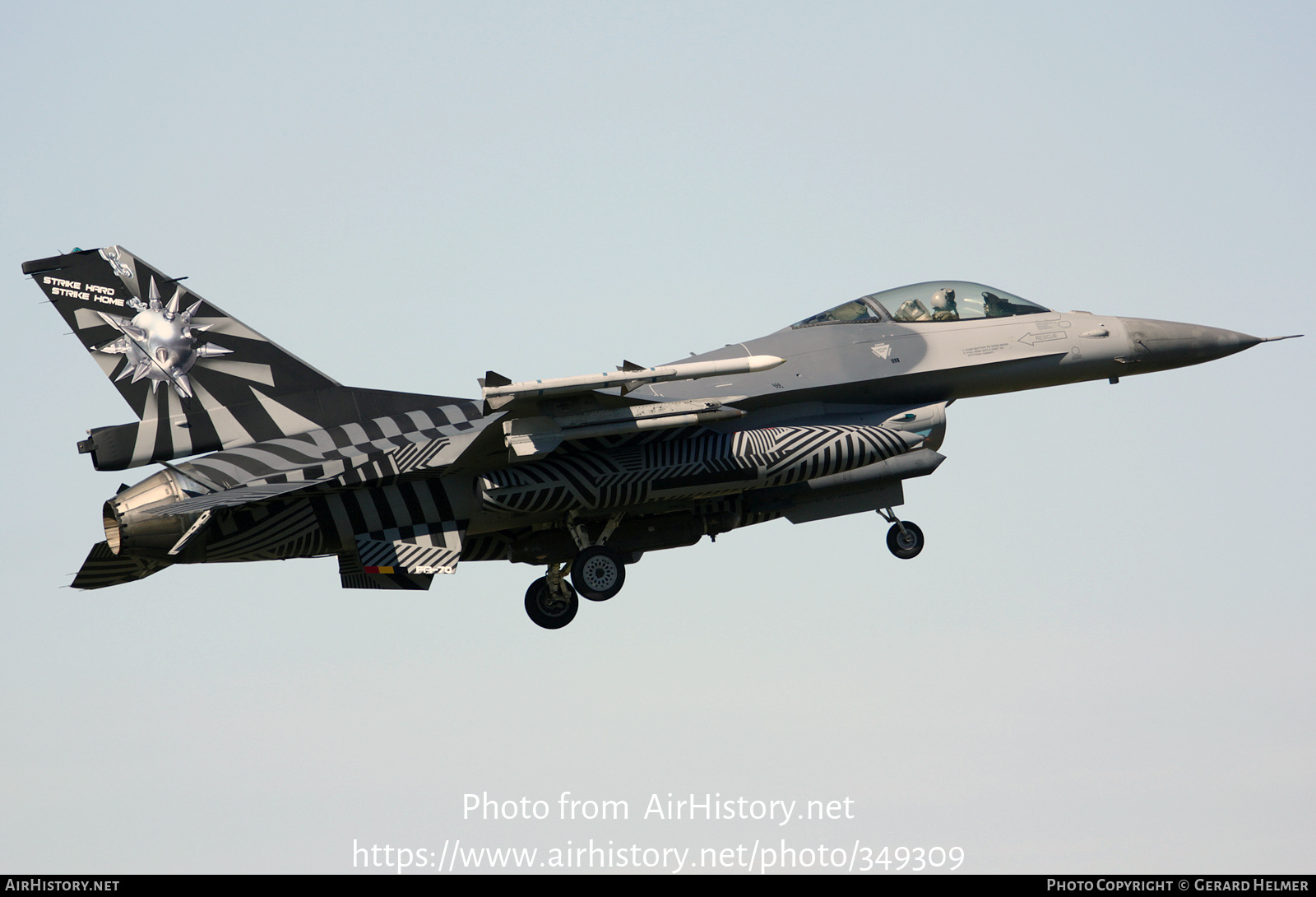 Aircraft Photo of FA70 | General Dynamics F-16AM Fighting Falcon | Belgium - Air Force | AirHistory.net #349309