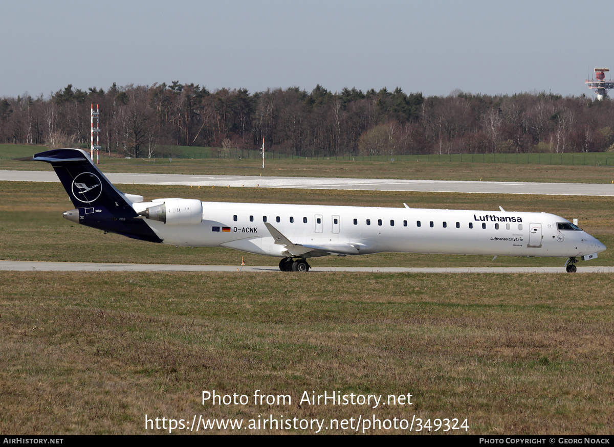 Aircraft Photo of D-ACNK | Bombardier CRJ-900LR (CL-600-2D24) | Lufthansa | AirHistory.net #349324