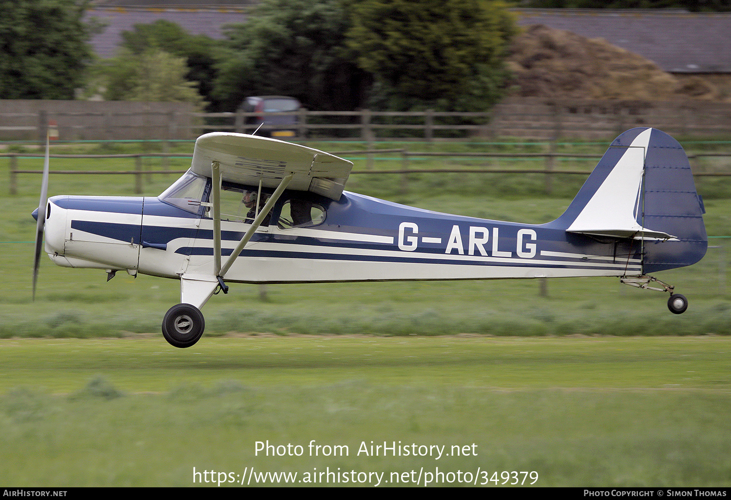 Aircraft Photo of G-ARLG | Auster D-4/108 | AirHistory.net #349379