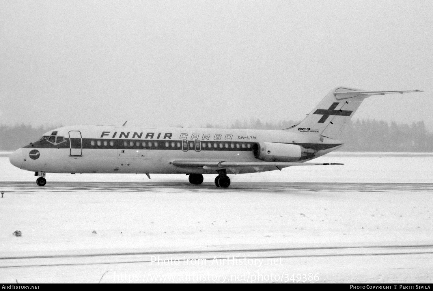 Aircraft Photo of OH-LYH | McDonnell Douglas DC-9-15/F | Finnair Cargo | AirHistory.net #349386