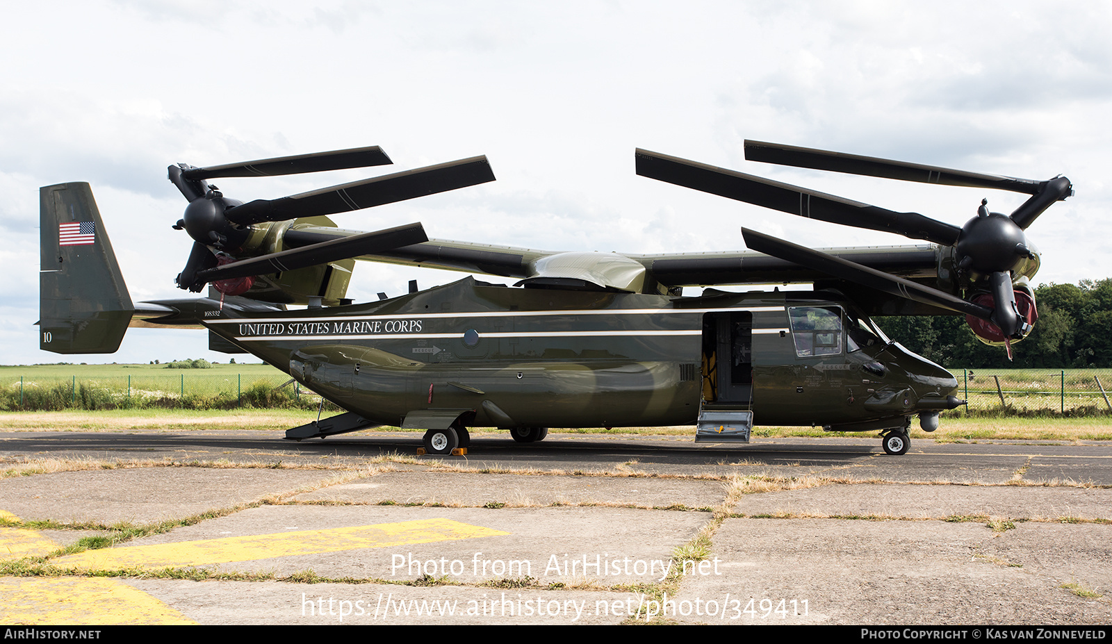 Aircraft Photo of 168332 | Bell-Boeing MV-22B Osprey | USA - Marines | AirHistory.net #349411