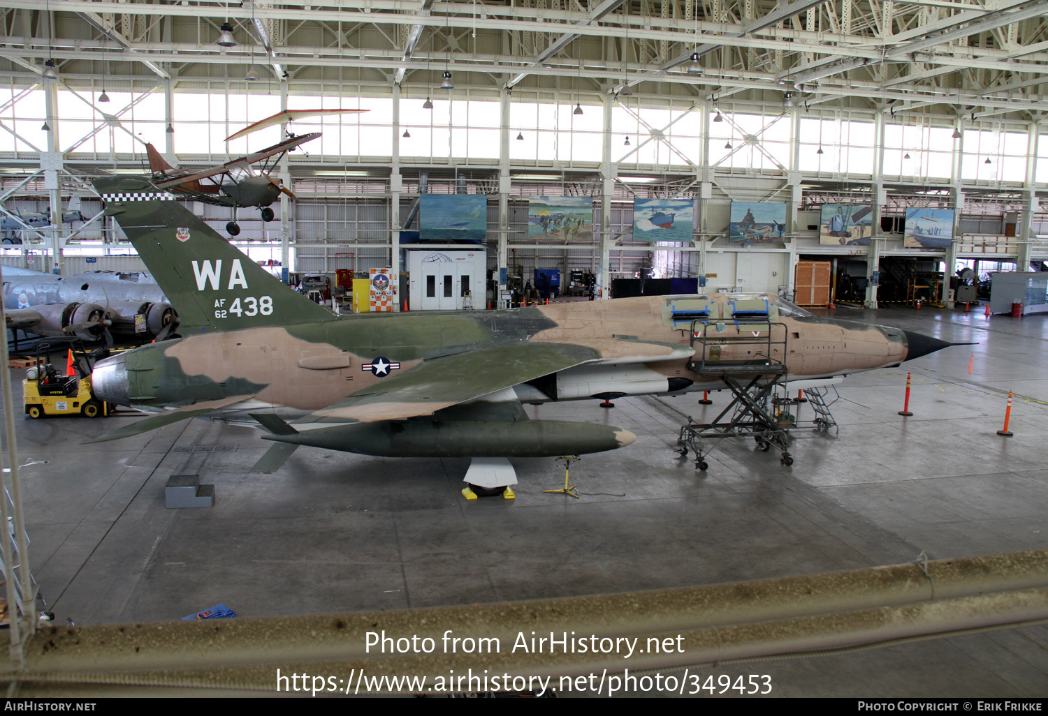 Aircraft Photo of 62-4438 / AF62-438 | Republic F-105G Thunderchief | USA - Air Force | AirHistory.net #349453