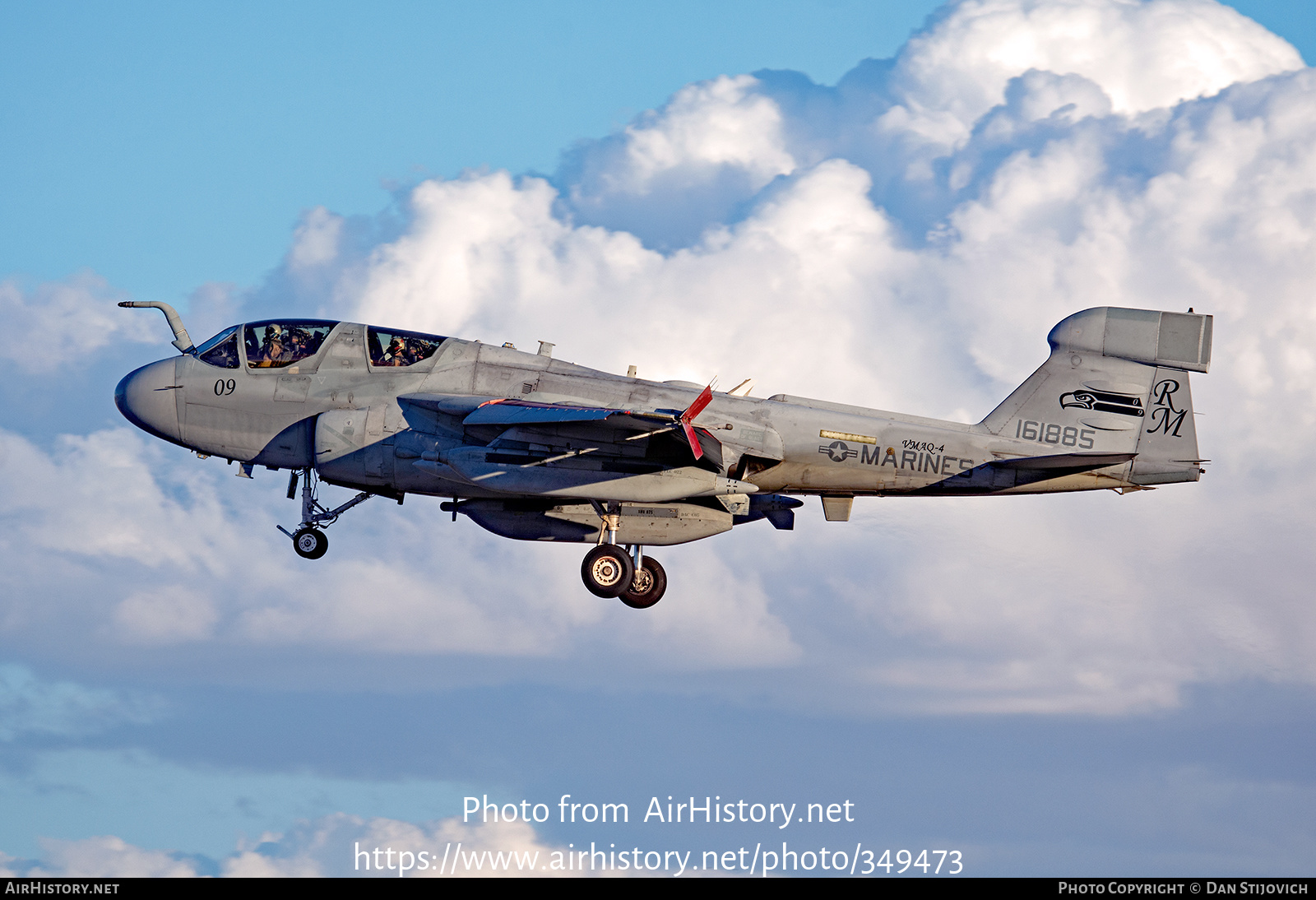 Aircraft Photo of 161885 | Grumman EA-6B Prowler (G-128) | USA - Marines | AirHistory.net #349473