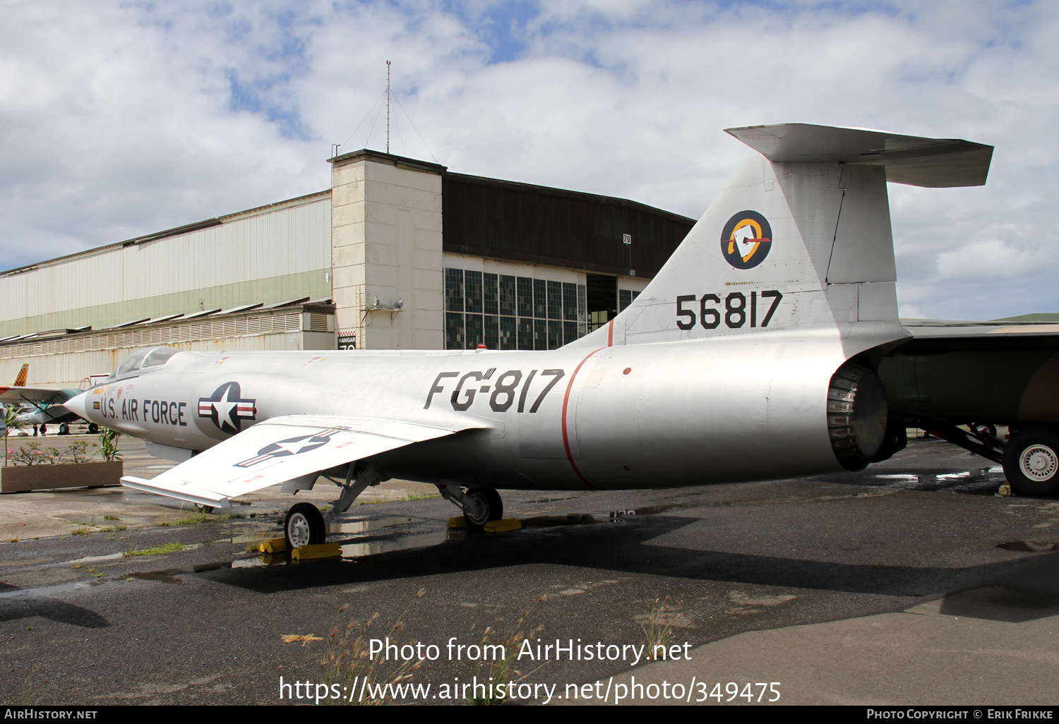 Aircraft Photo of 56-817 | Lockheed F-104A Starfighter | USA - Air Force | AirHistory.net #349475