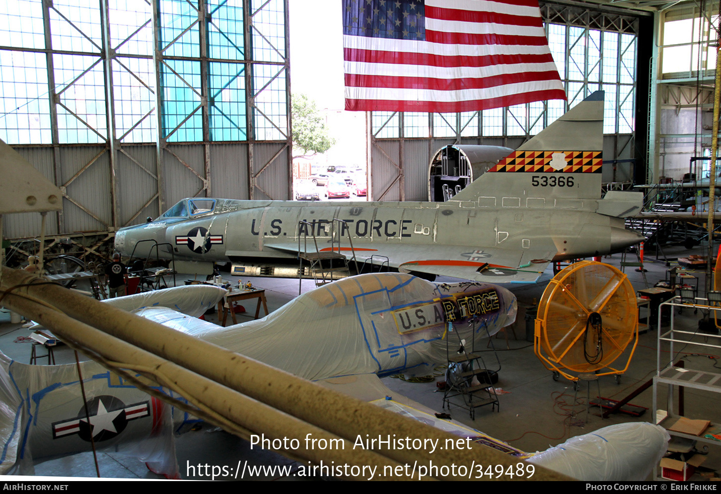 Aircraft Photo of 55-3366 / 53366 | Convair F-102A Delta Dagger | USA - Air Force | AirHistory.net #349489