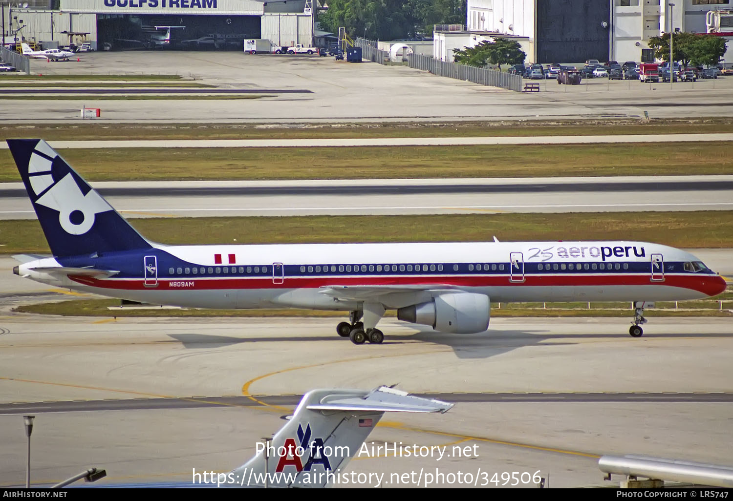 Aircraft Photo of N809AM | Boeing 757-2Q8 | AeroPeru | AirHistory.net #349506