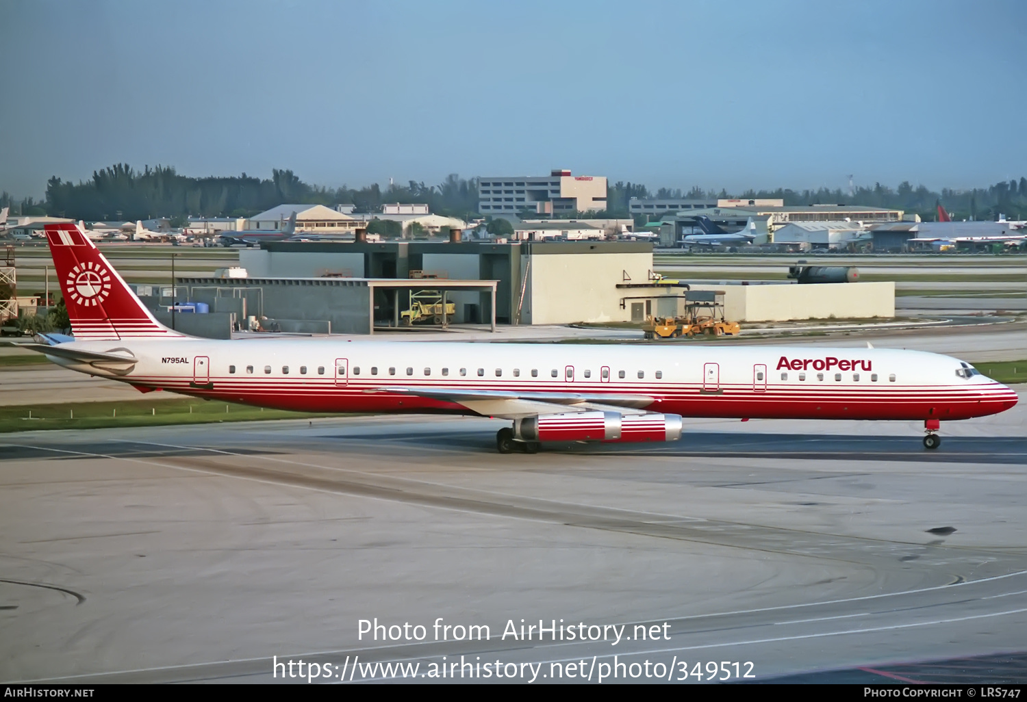 Aircraft Photo of N795AL | McDonnell Douglas DC-8-63 | AeroPeru | AirHistory.net #349512