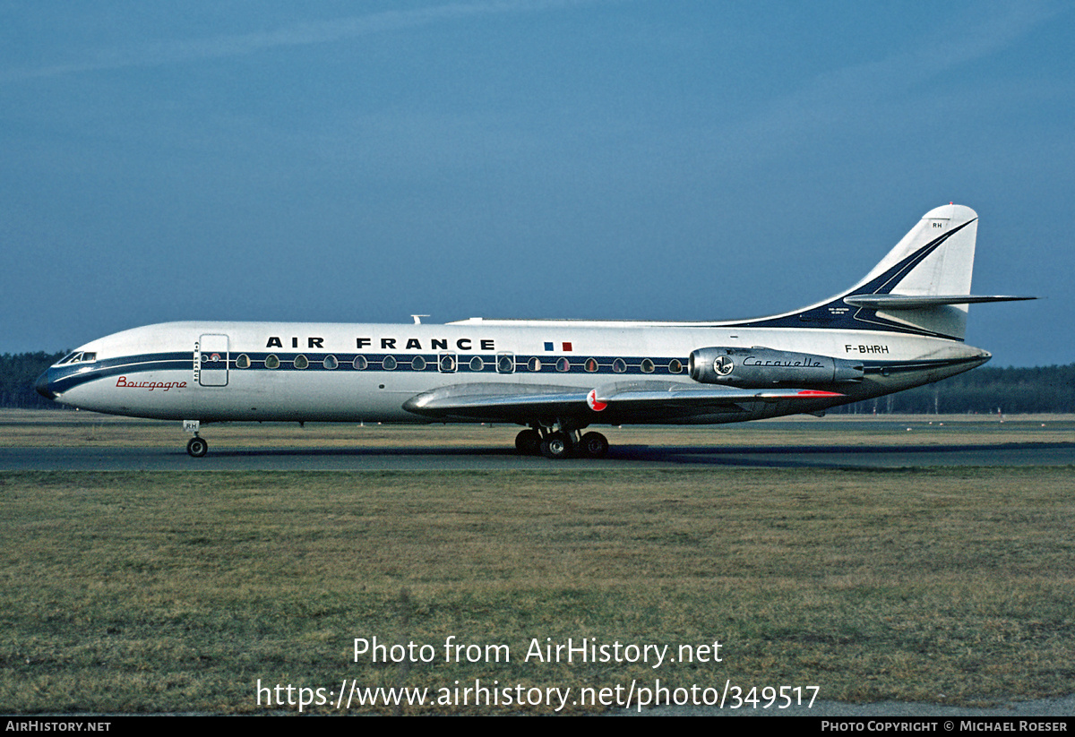 Aircraft Photo of F-BHRH | Sud SE-210 Caravelle III | Air France | AirHistory.net #349517