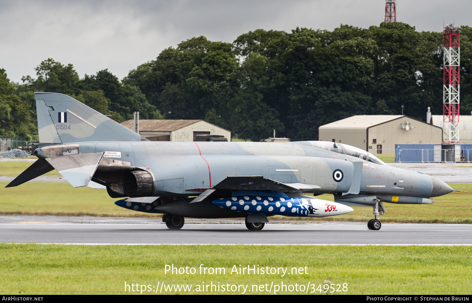 Aircraft Photo of 01504 | McDonnell Douglas F-4E Phantom II | Greece - Air Force | AirHistory.net #349528