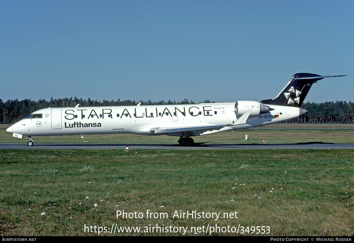 Aircraft Photo of D-ACPQ | Bombardier CRJ-701ER (CL-600-2C10) | Lufthansa | AirHistory.net #349553