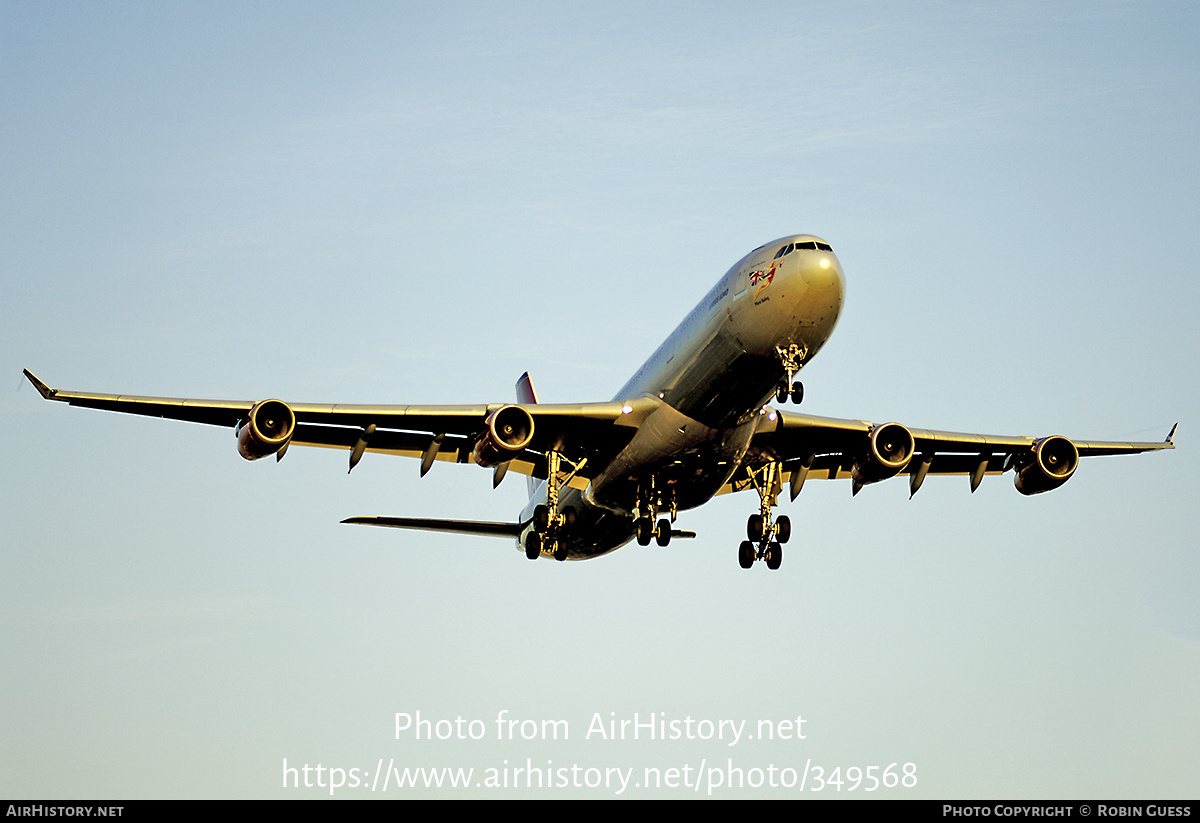 Aircraft Photo of G-VSEA | Airbus A340-311 | Virgin Atlantic Airways | AirHistory.net #349568