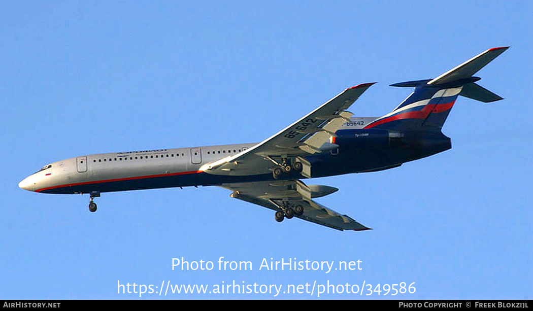 Aircraft Photo of RA-85642 | Tupolev Tu-154M | Aeroflot - Russian Airlines | AirHistory.net #349586