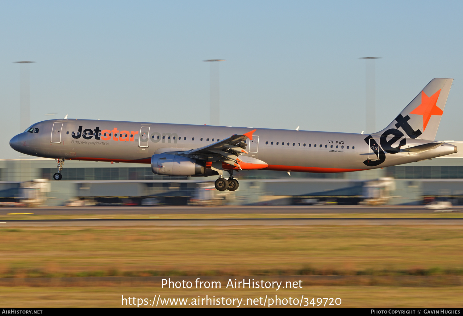 Aircraft Photo of VH-VWX | Airbus A321-231 | Jetstar Airways | AirHistory.net #349720