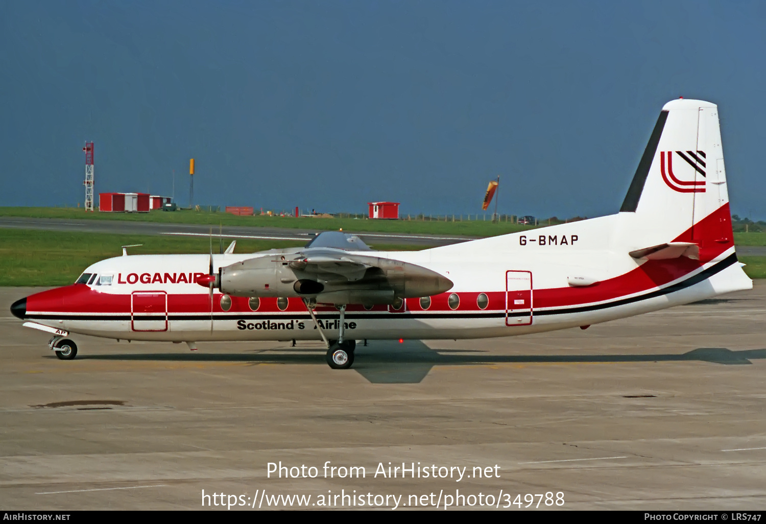 Aircraft Photo of G-BMAP | Fokker F27-200 Friendship | Loganair | AirHistory.net #349788