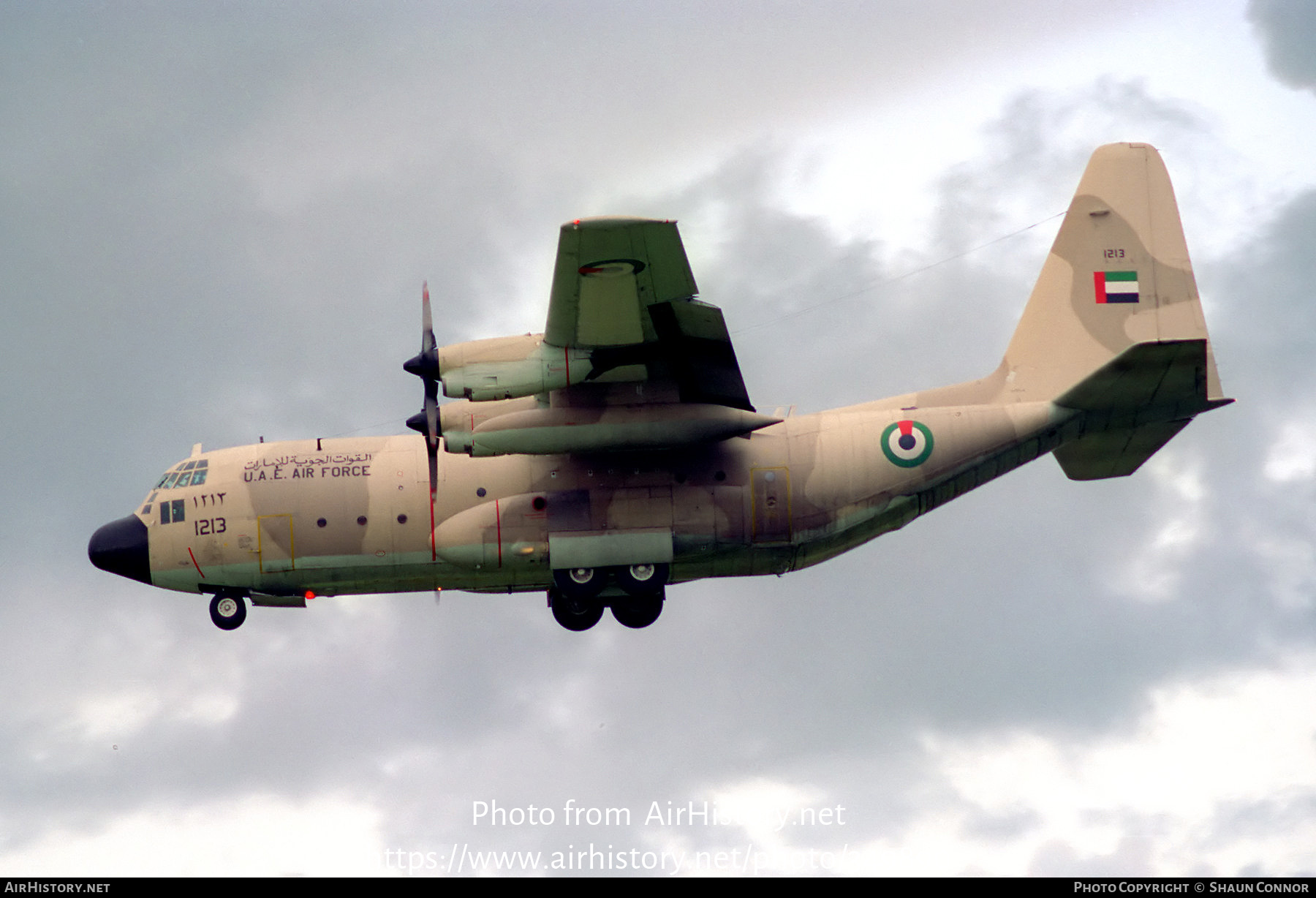 Aircraft Photo of 1213 / ۱۲۱۳ | Lockheed C-130H Hercules | United Arab Emirates - Air Force | AirHistory.net #349890