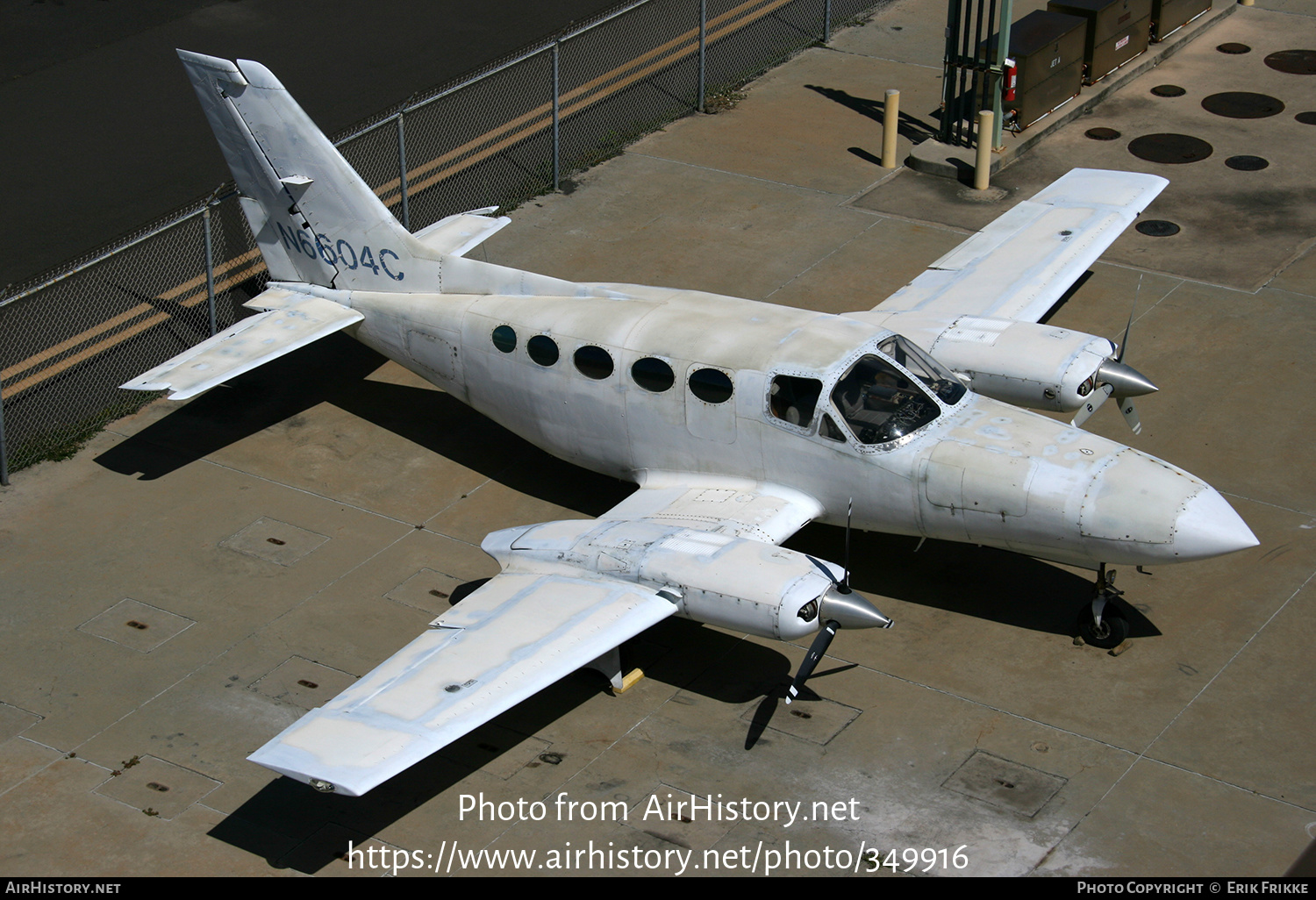 Aircraft Photo of N6604C | Cessna 414A Chancellor | AirHistory.net #349916