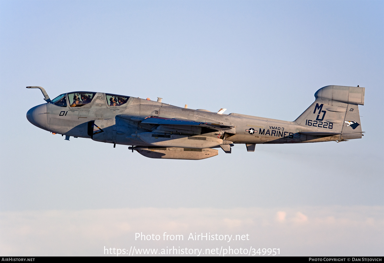 Aircraft Photo of 162228 | Grumman EA-6B Prowler (G-128) | USA - Marines | AirHistory.net #349951