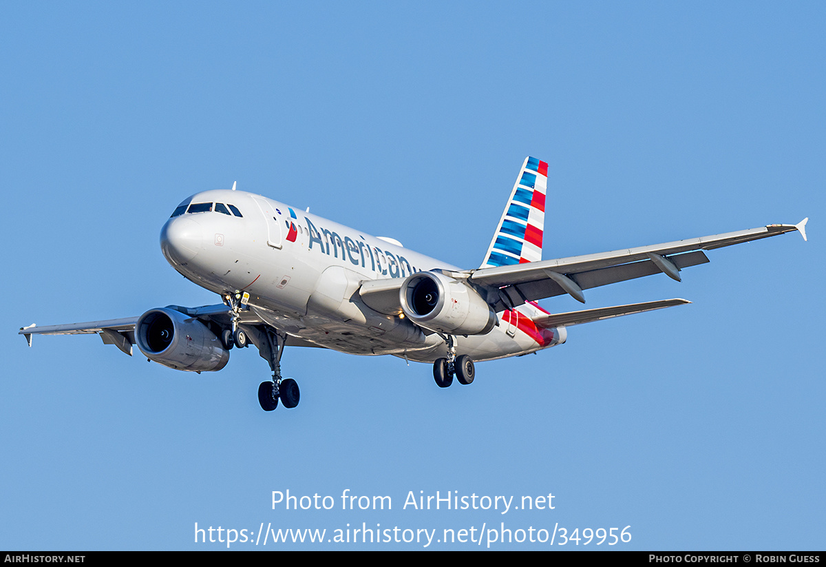 Aircraft Photo of N814AW | Airbus A319-132 | American Airlines | AirHistory.net #349956