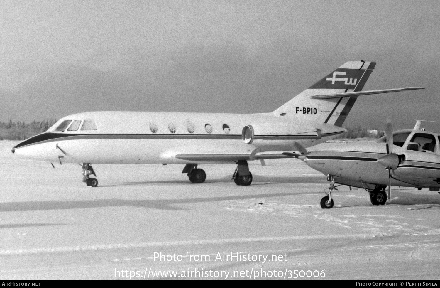 Aircraft Photo of F-BPIO | Dassault Falcon 20C | Finnwings | AirHistory.net #350006