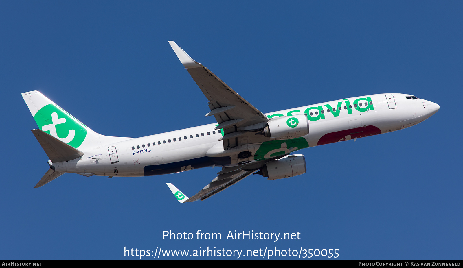 Aircraft Photo of F-HTVG | Boeing 737-800 | Transavia | AirHistory.net #350055