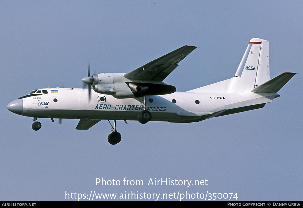 Aircraft Photo of UR-DWA | Antonov An-26B | Aero Charter Airlines | AirHistory.net #350074