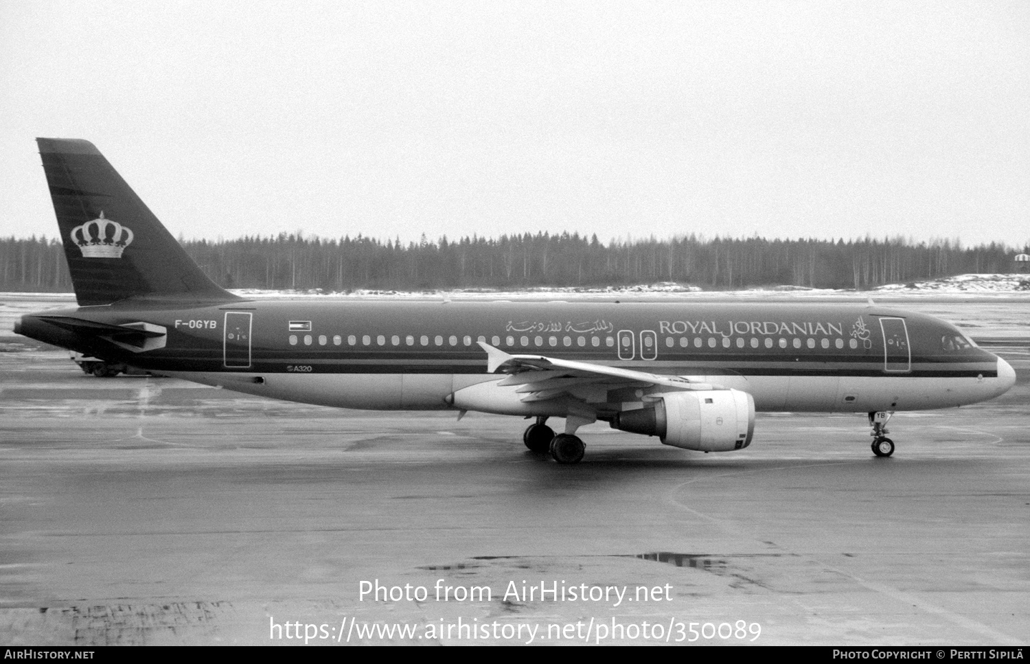 Aircraft Photo of F-OGYB | Airbus A320-211 | Royal Jordanian Airlines | AirHistory.net #350089