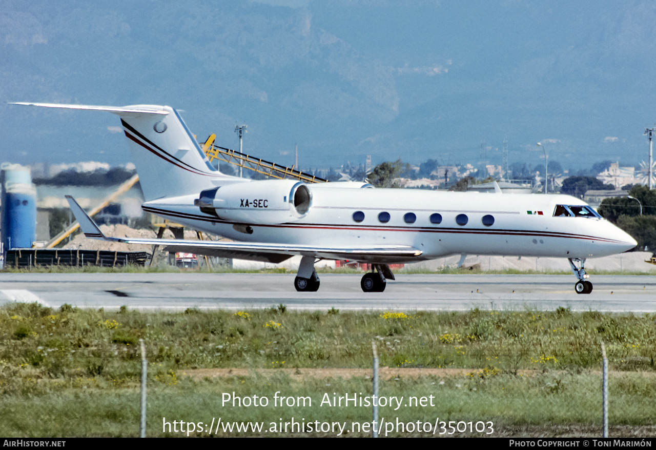 Aircraft Photo of XA-SEC | Gulfstream Aerospace G-IV Gulfstream IV | AirHistory.net #350103