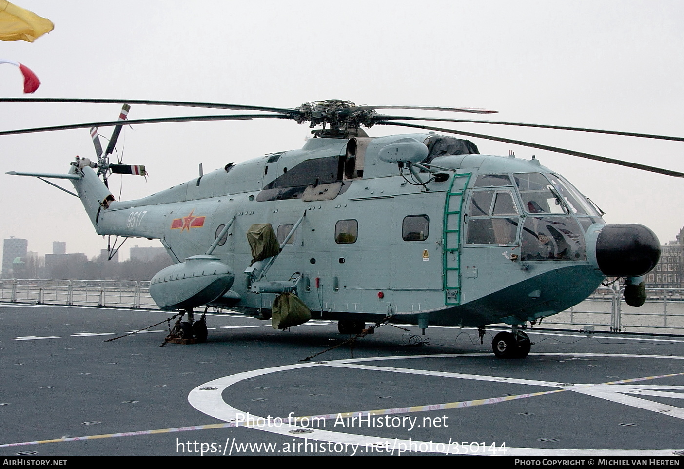 Aircraft Photo of 9517 | Changhe Z-8J | China - Navy | AirHistory.net #350144