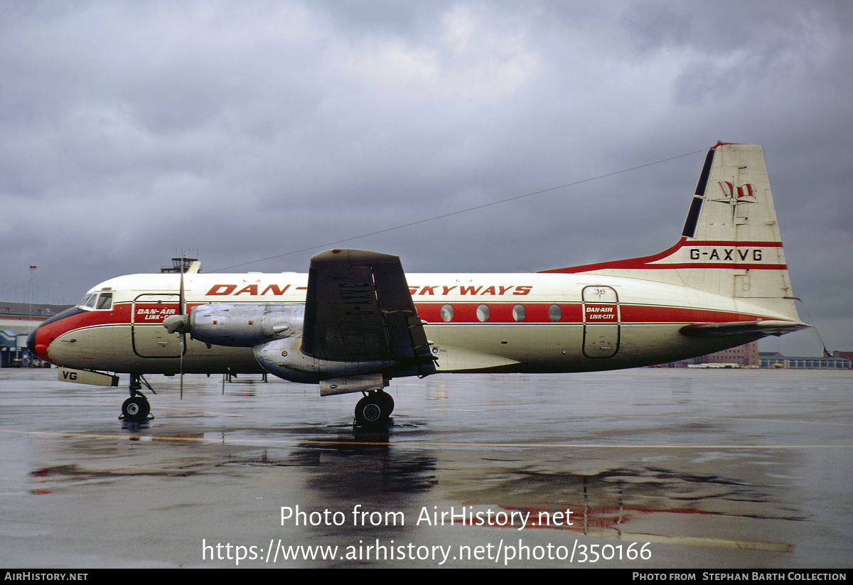 Aircraft Photo of G-AXVG | Hawker Siddeley HS-748 Srs2A/226 | Dan-Air Skyways | AirHistory.net #350166