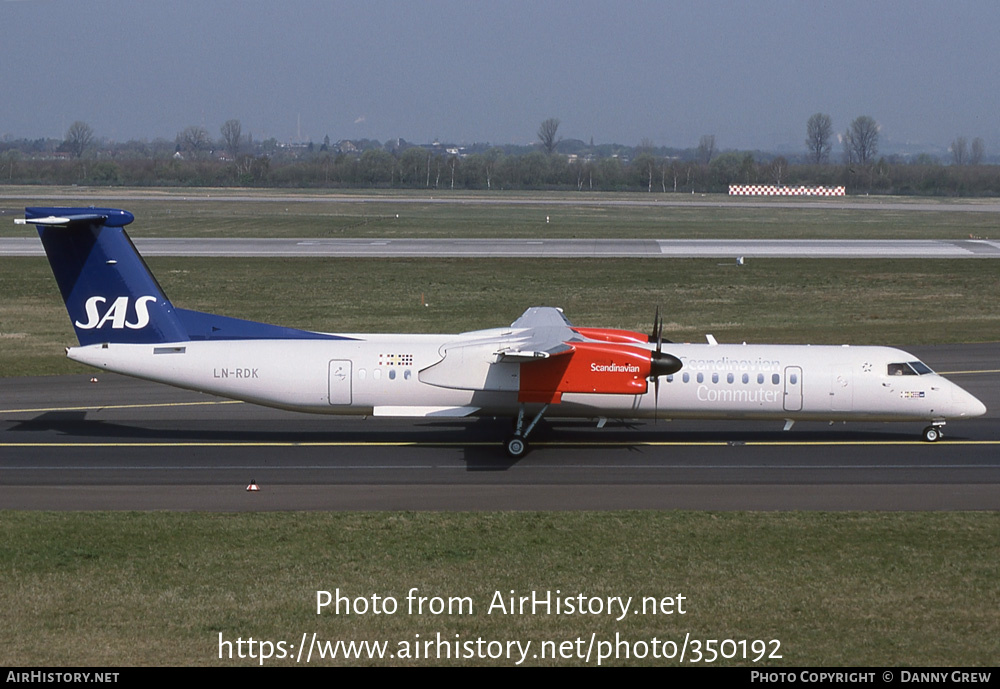 Aircraft Photo of LN-RDK | Bombardier DHC-8-402 Dash 8 | Scandinavian Commuter - SAS | AirHistory.net #350192