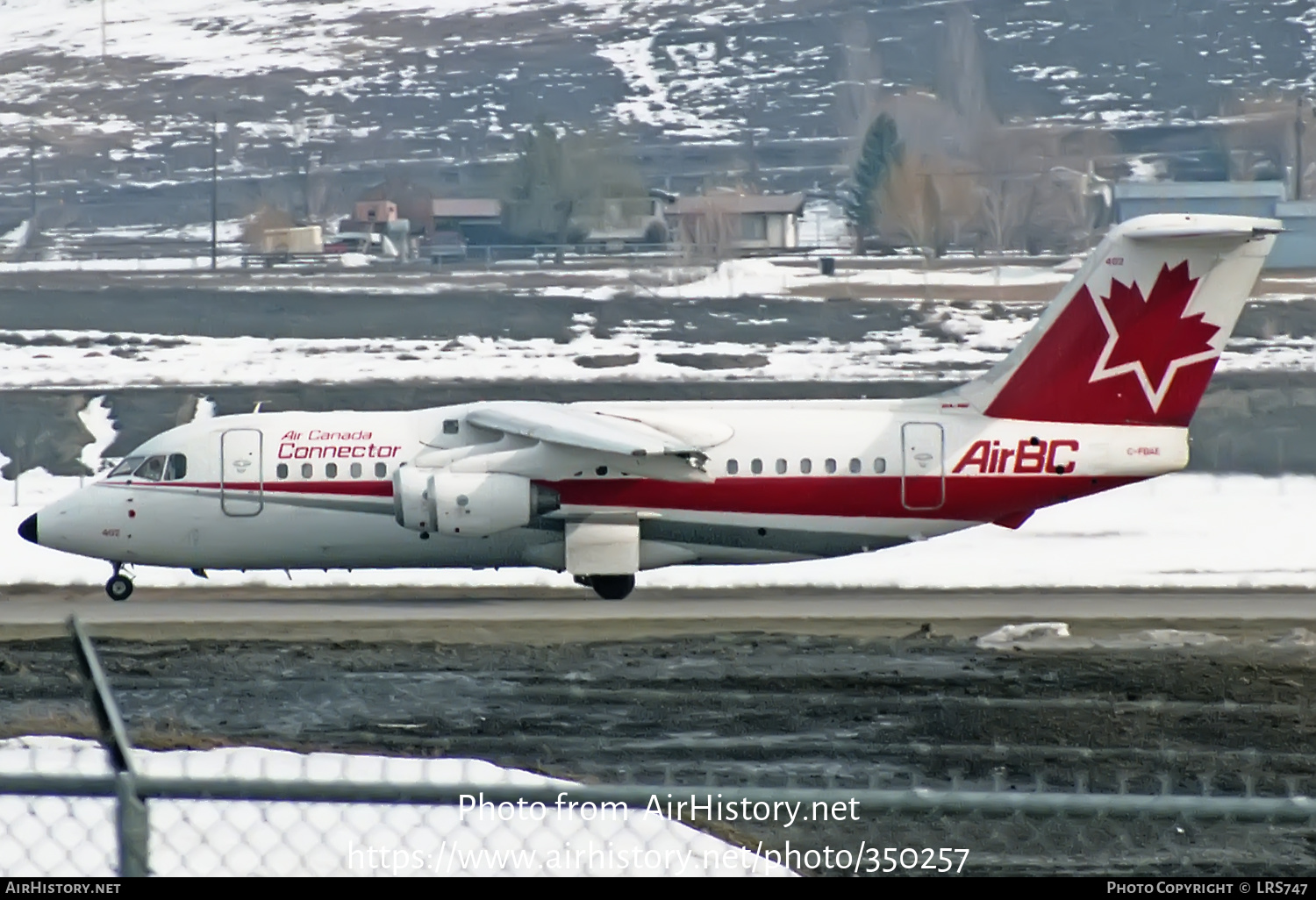 Aircraft Photo of C-FBAE | British Aerospace BAe-146-200 | Air BC | AirHistory.net #350257