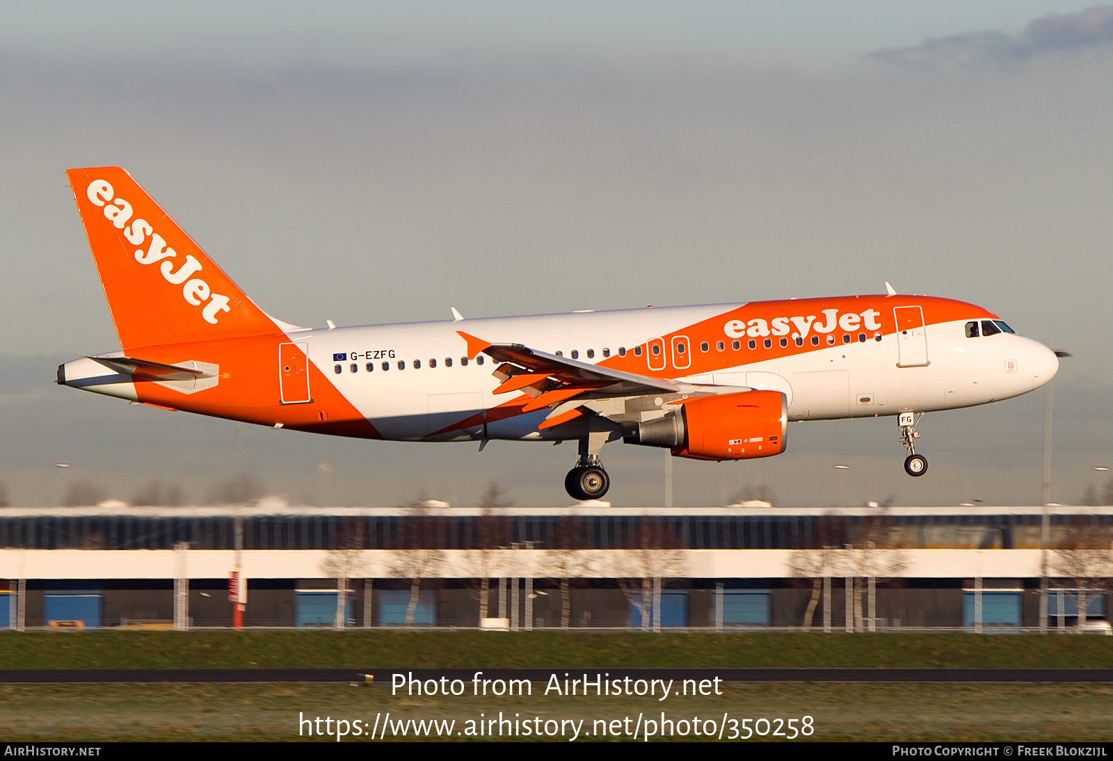 Aircraft Photo of G-EZFG | Airbus A319-111 | EasyJet | AirHistory.net #350258